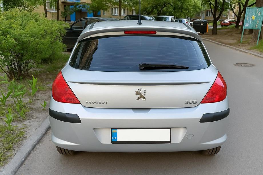 Peugeot 308 2007–2013 Libao-spoileri (ABS-muovi) Kuva 1