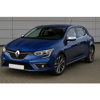 Sivupeilien kuoret (2 kpl, ruostumaton teräs) Renault Megane IV 2016–2025 kuva 1