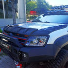 Volkswagen Amarok 2010–2022 Konepellin suojalistojen sarja DRAGON (3 kpl) kuva 5