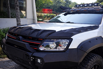 Volkswagen Amarok 2010–2022 Konepellin suojalistojen sarja DRAGON (3 kpl) kuva 2