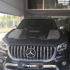 Mercedes X class 2017–2020 Konepellin suojalistojen sarja DRAGON (3 kpl) kuva 5