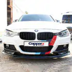 BMW 3-sarja F30/F31 2012–2019 EuroCap etupuskurin spoilerilippa (musta, M-Performance) kuva 5