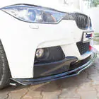 BMW 3-sarja F30/F31 2012–2019 EuroCap etupuskurin spoilerilippa (musta, M-Performance) kuva 2