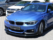 BMW 4-sarja F32/F33/F36 2012–2020 Etupuskurin lippa M-Sport (musta) kuva 1