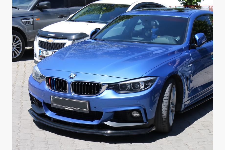 BMW 4-sarja F32/F33/F36 2012–2020 Etupuskurin lippa M-Sport (musta) Image
