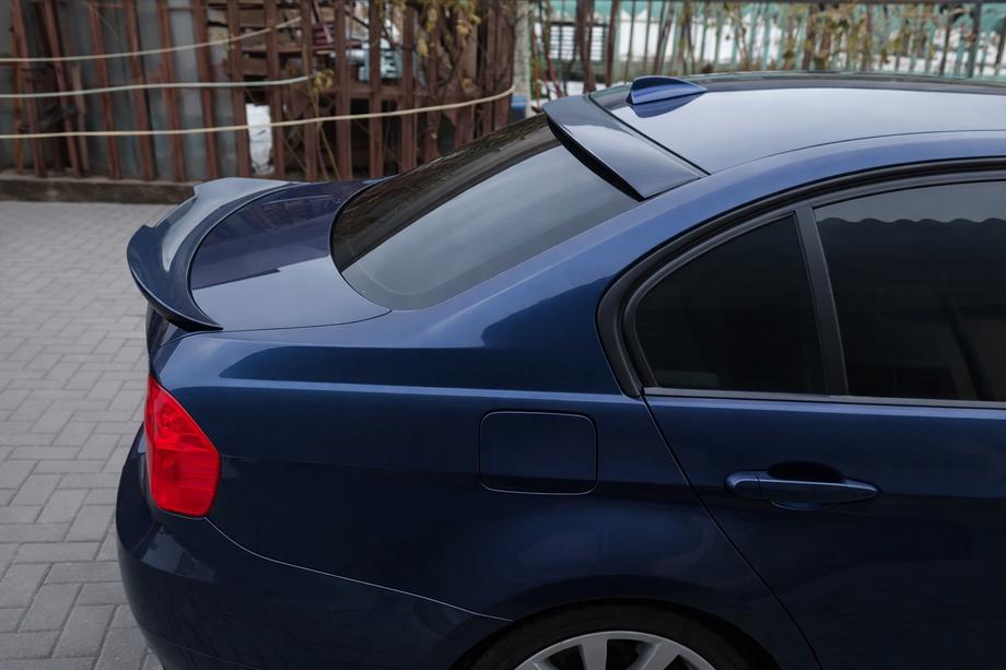 BMW 3-sarja E90/E91 2005–2011 EuroCap-spoileri (ABS, korkeakiilto musta) Image