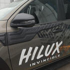 Toyota Hilux 2015– Oven yläreunan lista (4 kpl, ABS) kuva 6