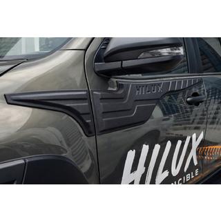 Oven yläreunan lista (4 kpl, ABS) Toyota Hilux 2015– kuva 2