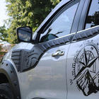 Nissan Navara/NP300 2016– Ovien ylälistat (6 kpl, ABS) kuva 6