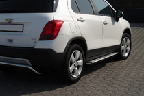 Chevrolet Trax 2012–2023 OEM V2 sivuaskelmat (2 kpl, alumiini) kuva 1