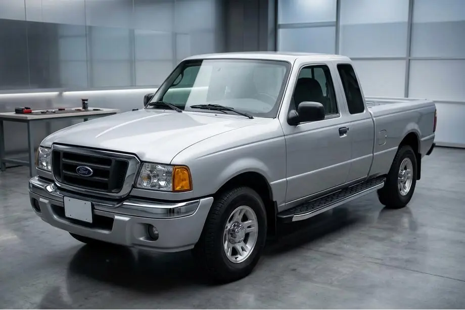 Ford Ranger 2002–2006 BlackLine-sivuporrast (2 kpl, alumiini) Image