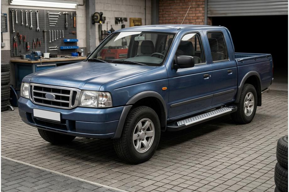 Ford Ranger 2002–2006 Allmond Grey -sivukynnykset (2 kpl, alumiini) Image