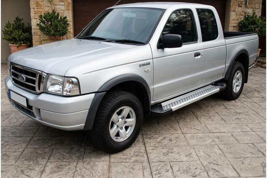 Ford Ranger 2002–2006 Sivuaskelmat Vision New Grey (2 kpl, alumiini) Image