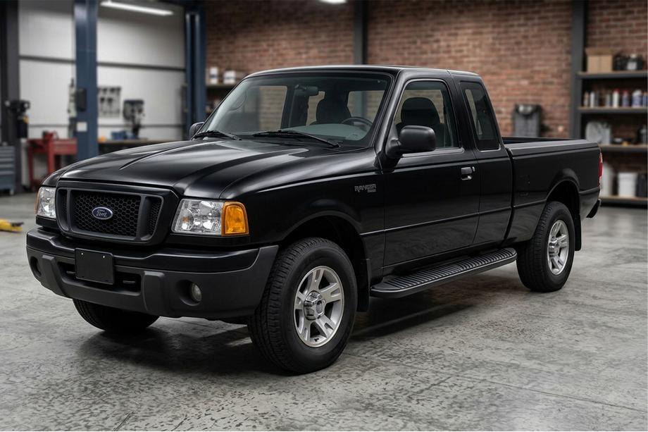 Ford Ranger 2002–2006 Sivukynnykset Tayga Black (2 kpl, alumiini) Image