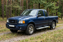 Ford Ranger 2002–2006 Mevsim Grey sivuporrastangot (2 kpl, alumiini) kuva 1