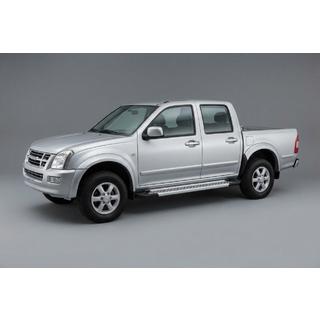 Sivuporraslistat Vision New Grey (2007-2012, 2 kpl, alumiini) kuva 1