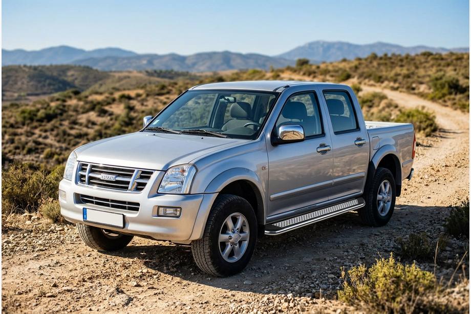 Isuzu D-Max 2002–2011 Maydos V2 sivuastinlaudat (2007-2012, 2 kpl, alumiini) Image