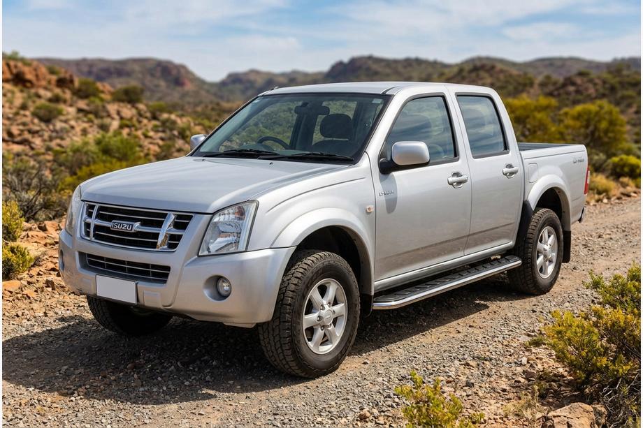 Isuzu D-Max 2002–2011 Maydos V1 sivuaskelmat (2007-2012, 2 kpl, Alumiini) Image