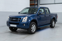 Isuzu D-Max 2002–2011 Sivuporras Maya Blue (2007-2012, 2 kpl, alumiini) kuva 1