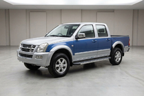 Isuzu D-Max 2002–2011 Sivuporrastangot Duru (2007-2012, 2 kpl, alumiini) kuva 1