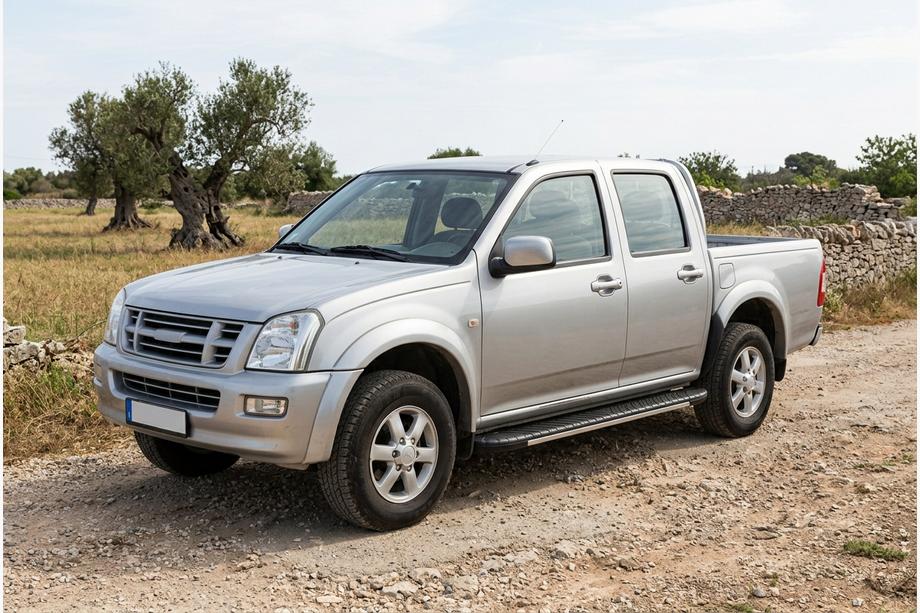 Isuzu D-Max 2002–2011 Bosphore Grey sivuaskelmat (2007-2012, 2 kpl, alumiini) Image