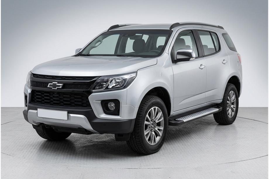 Chevrolet Trailblazer 2012–2019 Allmond Grey -sivukynnykset (2 kpl, alumiini) Image