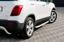 Chevrolet Trailblazer 2012–2019 Sivuporraslaudat Fullmond (2 kpl, alumiini) kuva 1