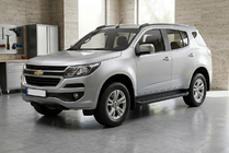 Chevrolet Trailblazer 2012–2019 Allmond Black sivuportaat (2 kpl, alumiini) kuva 1