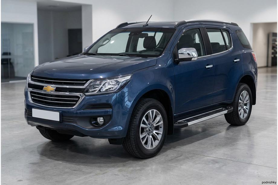 Chevrolet Trailblazer 2012–2019 RedLine V1 sivuportaat (2 kpl, alumiini) Image