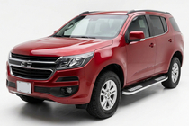 Chevrolet Trailblazer 2012–2019 Tayga V2 sivukynnykset (2 kpl, alumiini) kuva 1