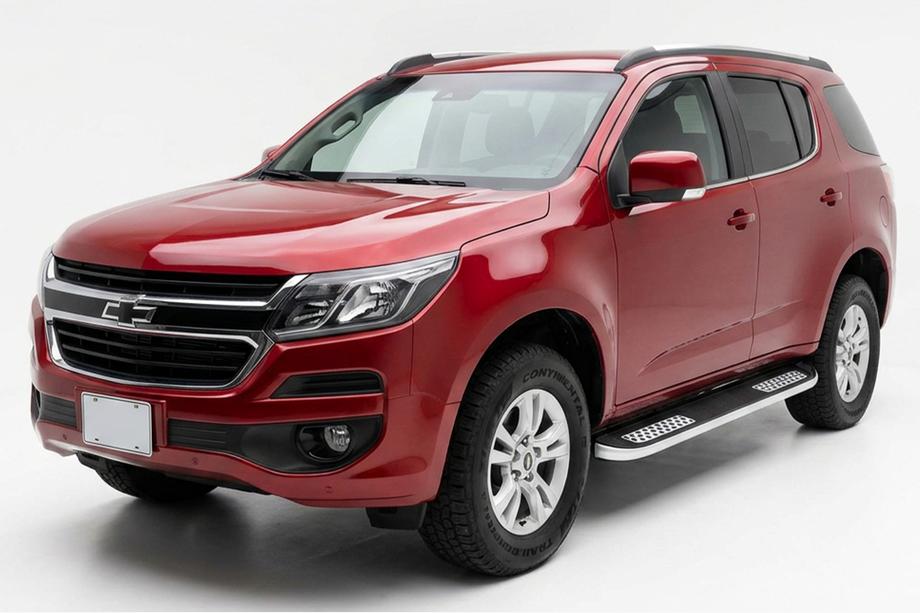 Chevrolet Trailblazer 2012–2019 Tayga V2 sivukynnykset (2 kpl, alumiini) Image
