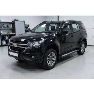 Sivuporrastangot Vision New Black (2 kpl, alumiini) Chevrolet Trailblazer 2012–2019 kuva 1