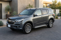 Chevrolet Trailblazer 2012–2019 Rainbow sivuportaat (2 kpl, alumiini) kuva 1