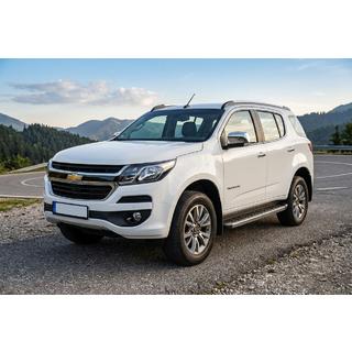 BlackLine-sivuporrassarja (2 kpl, alumiini) Chevrolet Trailblazer 2012–2019 kuva 1