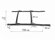 GreatWall Haval/Hover H3 2005–2013 OEM kattokiskot kuva 4