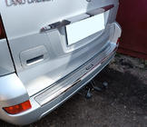 Toyota Land Cruiser Prado 120 2002–2009 Krominen takapuskurin suojalista kuva 1