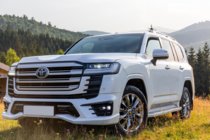 Toyota Land Cruiser 300 2021– GXR korisarja Musta väri kuva 21
