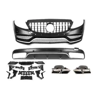 Korisarja diffuusorilla V1 (AMG C63-designs 2014-2018) kuva 1