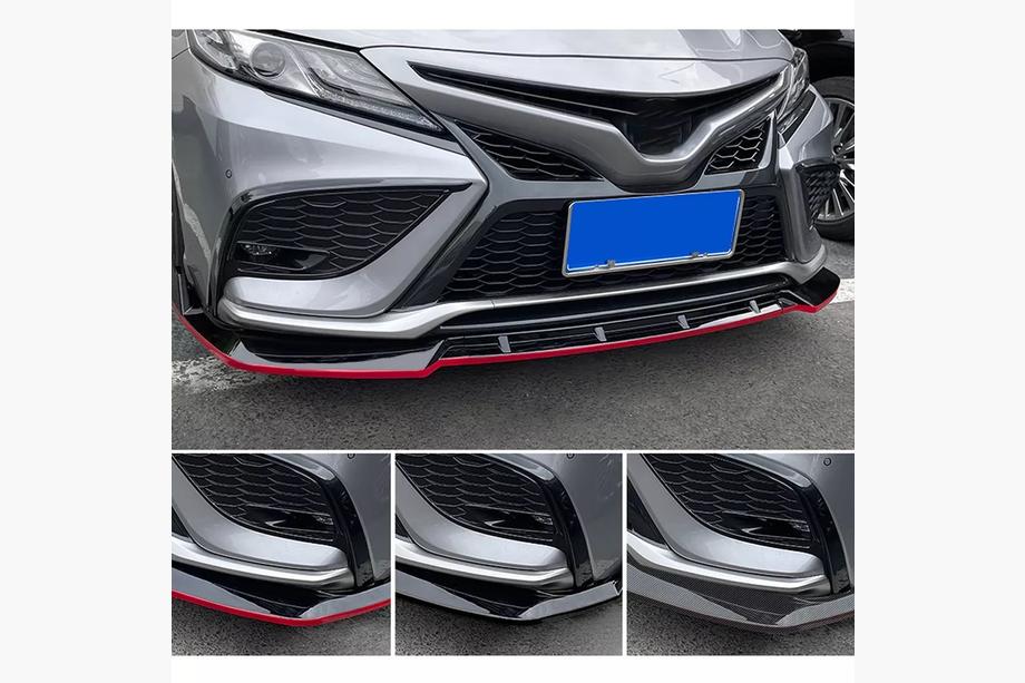 Toyota Camry 2017–2023 Etupuskurin lip-splitterit (3 kpl) Image