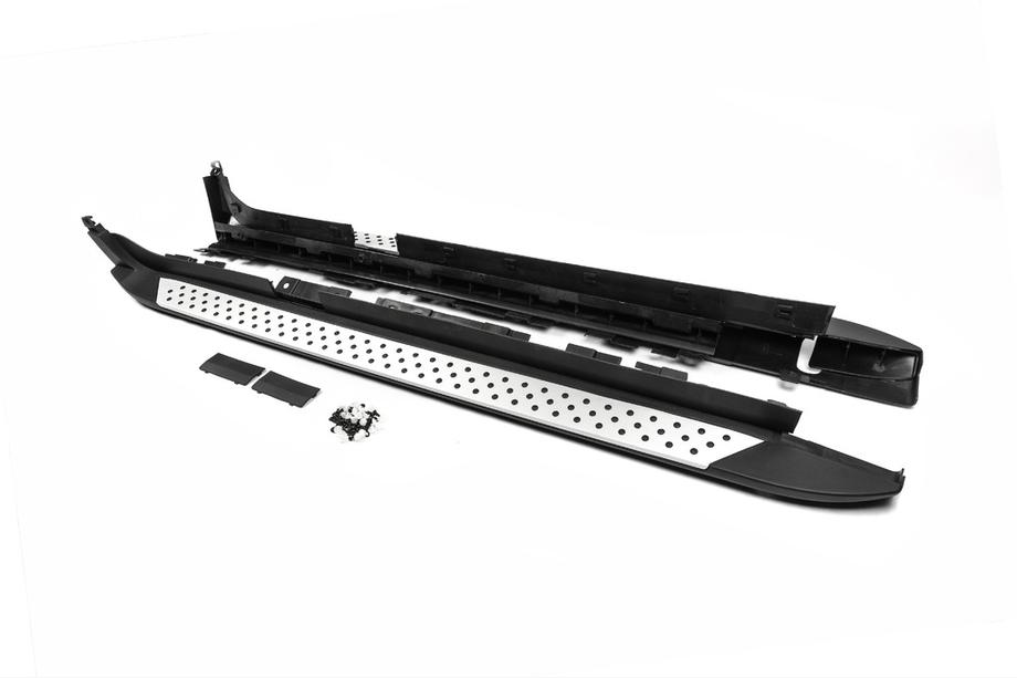 BMW X3 F25 2011–2018 Sivuastimet V3 OEM (2 kpl, alumiini) Image