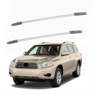 Harmaat OEM-kattokaiteet (alumiini) Toyota Highlander 2008–2013 kuva 2