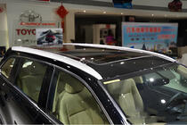 Toyota Highlander 2013–2019 Integroitu kattokaide harmaa OEM (ABS-muovi) kuva 3