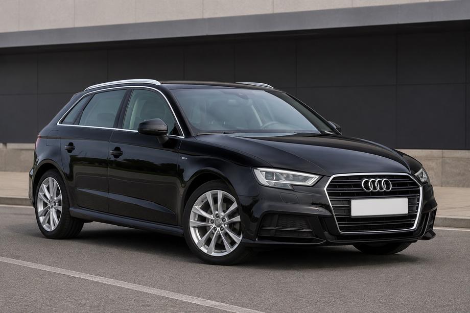 Audi A3 2012–2020 Kattokaiteet (2 kpl, alumiini) Image