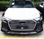 Audi A6 C8 2018–2025 Etupuskurin lippa (musta) kuva 3