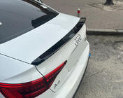 Audi A4 B9 2015–2024 LIP-spoileri (1234 Upgrade, musta) kuva 2