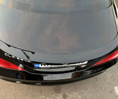 Mercedes CLA C117 2013–2019 LIP-spoileri (1234 Upgrade, musta) kuva 6