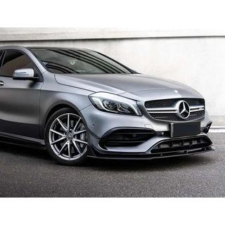Etupuskurin lipspoileri (AMG-Line / A45 AMG HB 2016-2018, musta) kuva 1