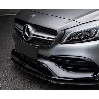 Etupuskurin lipspoileri (AMG-Line / A45 AMG HB 2016-2018, musta) kuva 2