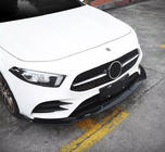 Mercedes A-class W177 2018– Etupuskurin lipspoileri (AMG-Line 2018-2021, musta) kuva 2