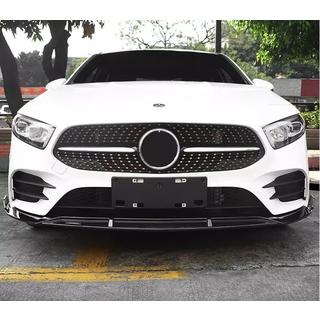 Etupuskurin lipspoileri (AMG-Line 2018-2021, musta) Mercedes A-сlass W177 2018– kuva 1
